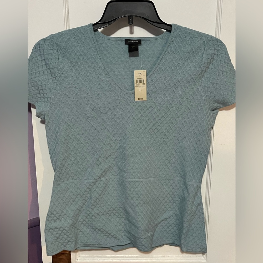 Ann Taylor Short Sleeve Sweater